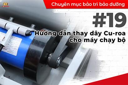 Hướng dẫn thay dây Cu-roa cho máy chạy bộ