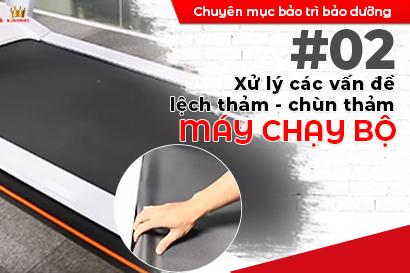 Xử lý các vấn đề lệch thảm hoặc chùn thảm của máy chạy bộ