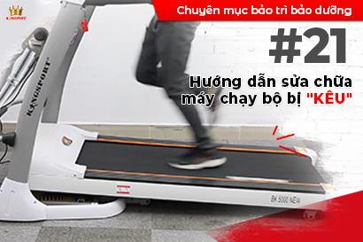 Hướng dẫn tự sửa chữa tại nhà khi máy chạy bộ bị kêu