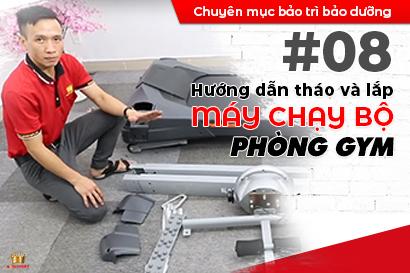 Hướng dẫn tháo và lắp máy chạy bộ phòng GYM