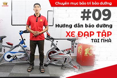 Hướng dẫn bảo dưỡng xe đạp tập tại nhà