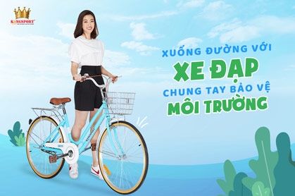 Bảo vệ môi trường xanh sạch hãy xuống đường bằng xe đạp cùng Hoa hậu Đỗ Mỹ Linh