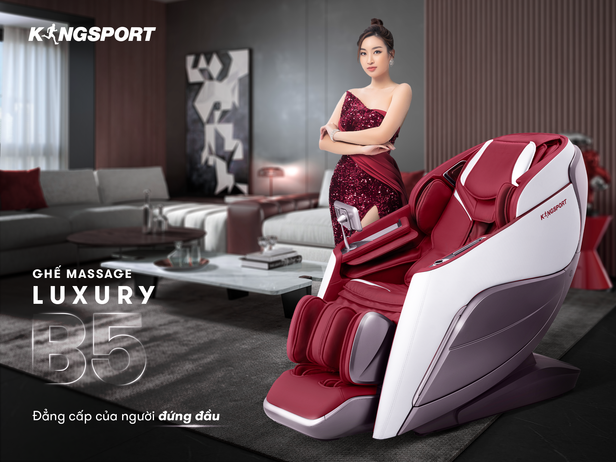 Ghế massage KingSport Luxury B5