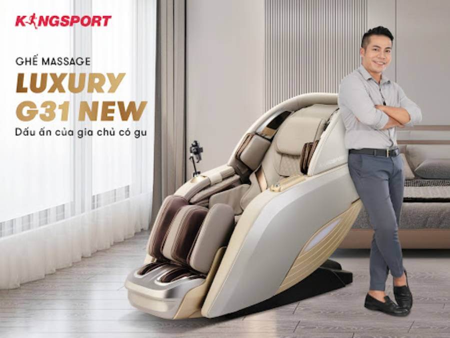 Ghế massage KingSport Luxury G31 New