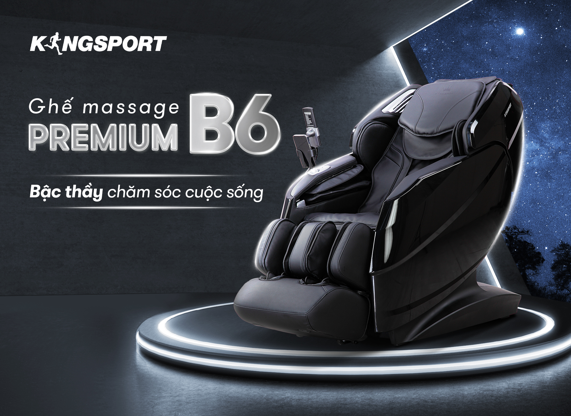 Ghế massage KingSport Premium B6 1
