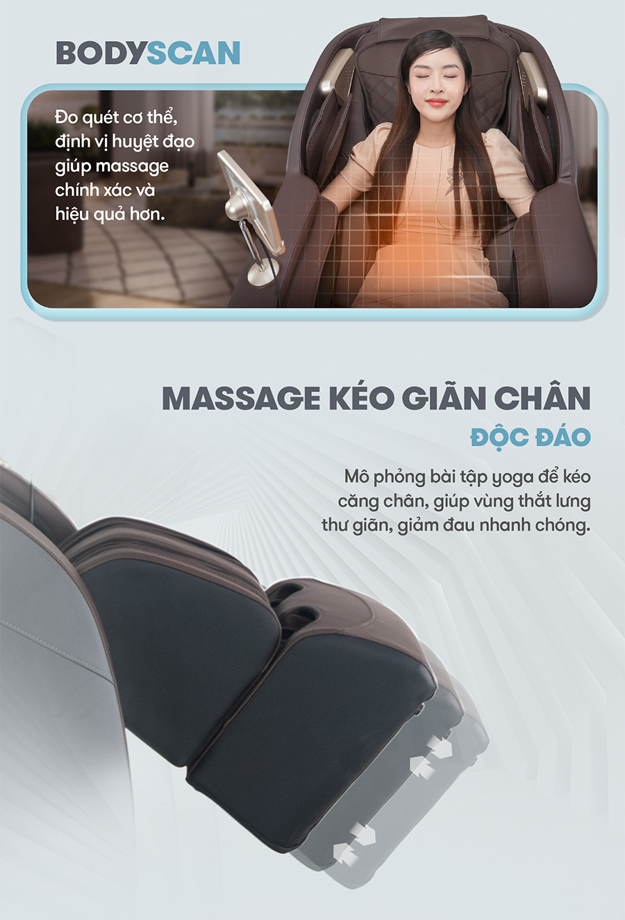 Ghế massage Kingsport G80 4