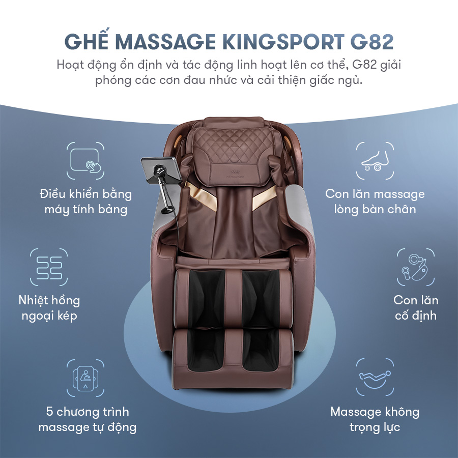 Ghế massage Kingsport G82 2