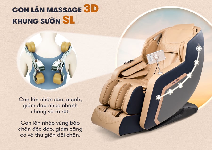 Ghế massage Kingsport G87 4